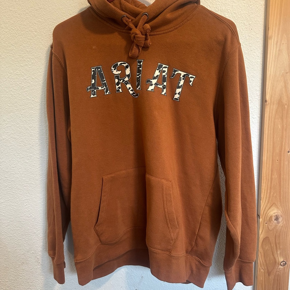 Ariat Rust Hoodie with Logo